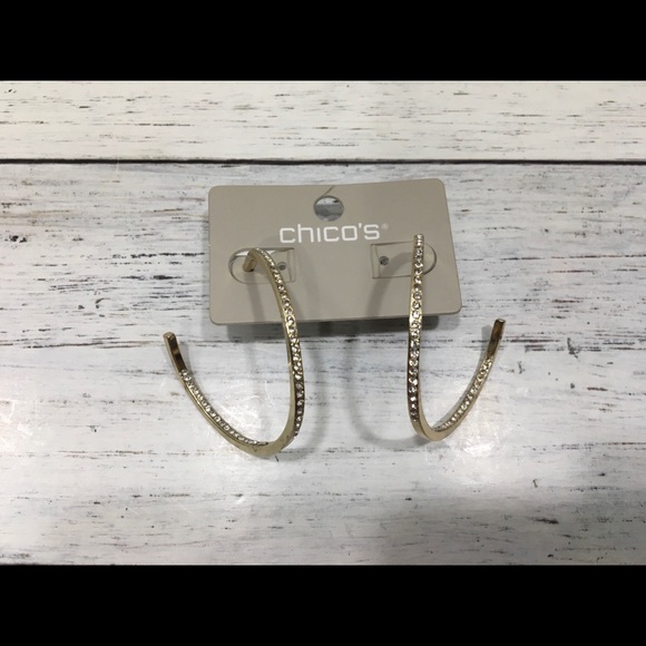 Chico's Jewelry - Chico’s cz pave earrings